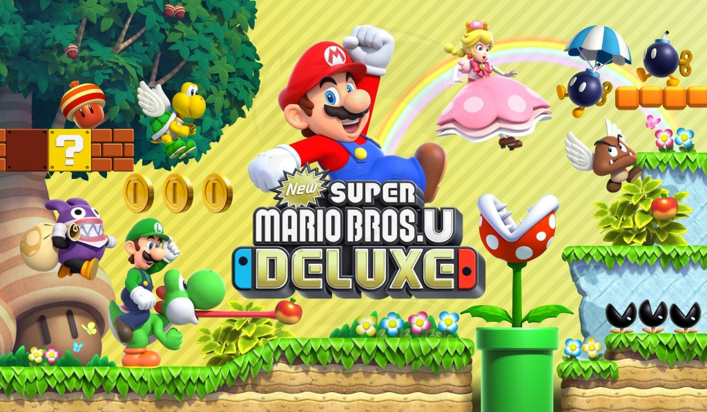 New Super Mario Bros. U Deluxe - Switch New Super Mario Bros. U Deluxe - Switch